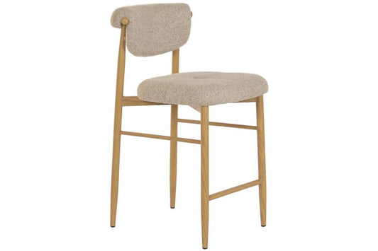 Taburete Metal Poliester 47X59_5X94_5 Natural