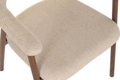 Silla Metal Poliester 60X59X74 Marron
