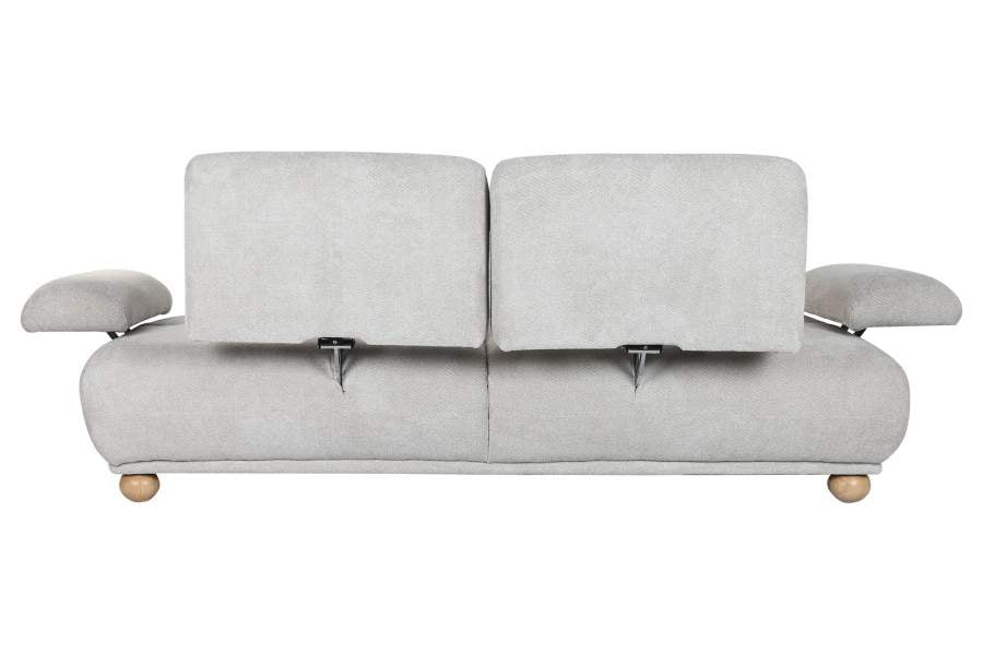 Sofa Poliester 220X111X85 Respaldo Y Brazos Abatib