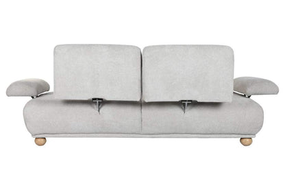 Sofa Poliester 220X111X85 Respaldo Y Brazos Abatib