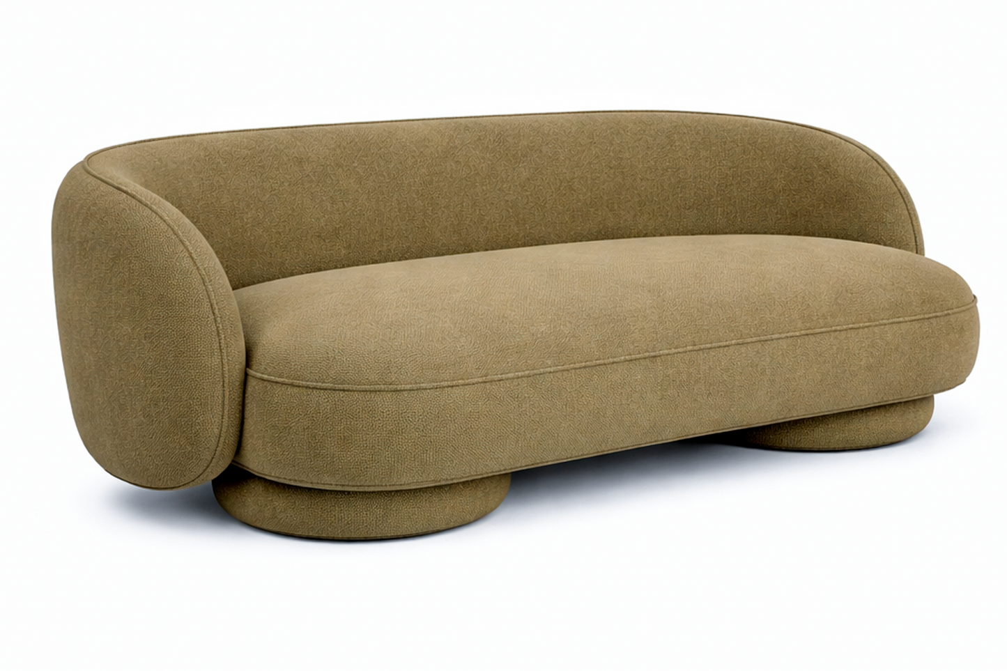 Sofa Madera Poliester 193_5X96X68 Verde