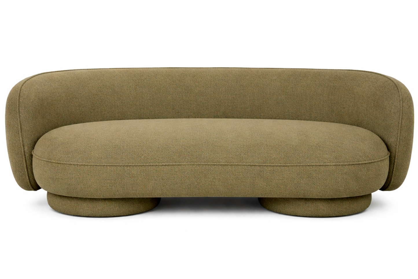 Sofa Madera Poliester 193_5X96X68 Verde