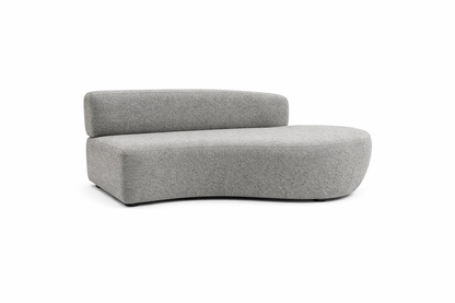 Sofa Madera Poliester 353X100X68 Gris