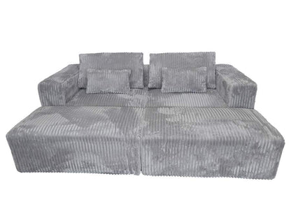 Sofa Poliester Foam 220X158X91 Modular Pana
