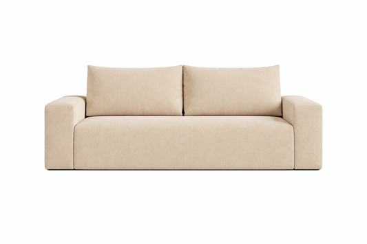 Sofa Poliester Foam 180X90X64 Beige