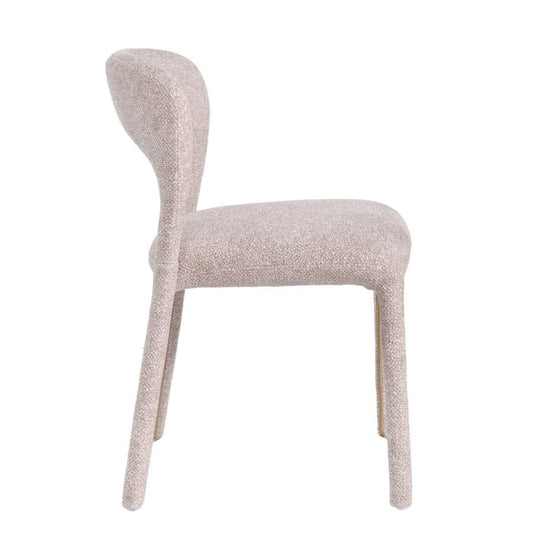 Silla Metal Poliester 49_5X54_5X83_5 Beige