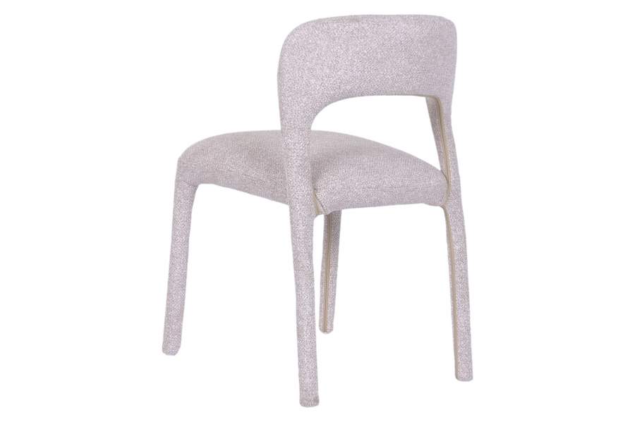 Silla Metal Poliester 50X55_5X79_5 Beige