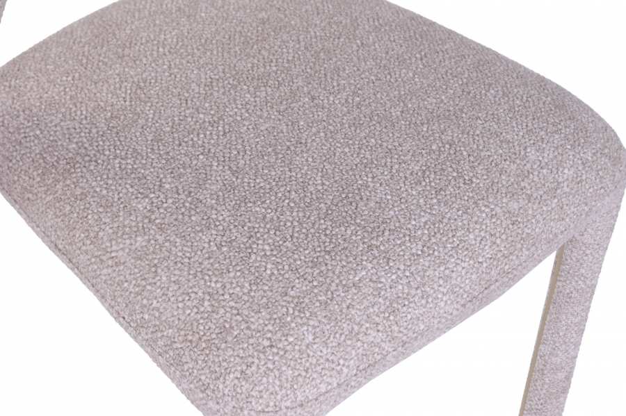 Silla Metal Poliester 50X55_5X79_5 Beige
