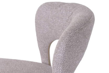 Silla Metal Poliester 50X55_5X79_5 Beige