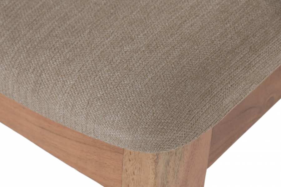 Silla Mango Poliester 50X65X87 Natural