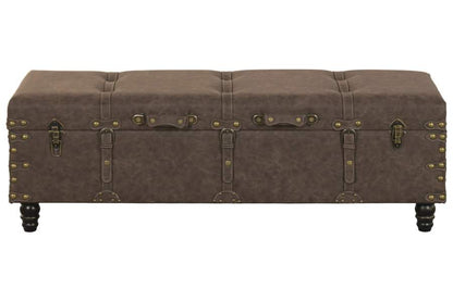 Descalzadora Pu Mdf 121X43X41 Vintage Desgastado