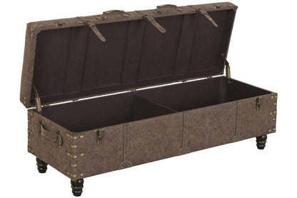 Descalzadora Pu Mdf 121X43X41 Vintage Desgastado