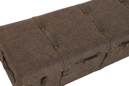 Descalzadora Pu Mdf 121X43X41 Vintage Desgastado
