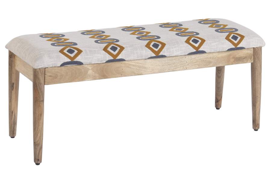 Descalzadora Algodon Mango 113X35X45 Ikat Bordado