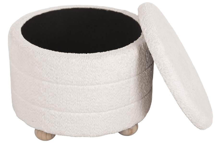 Reposapies Set 3 Poliester 62X62X43 Almacenaje Int