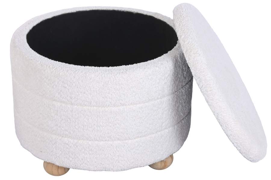 Reposapies Set 3 Poliester 62X62X43 Almacenaje Int