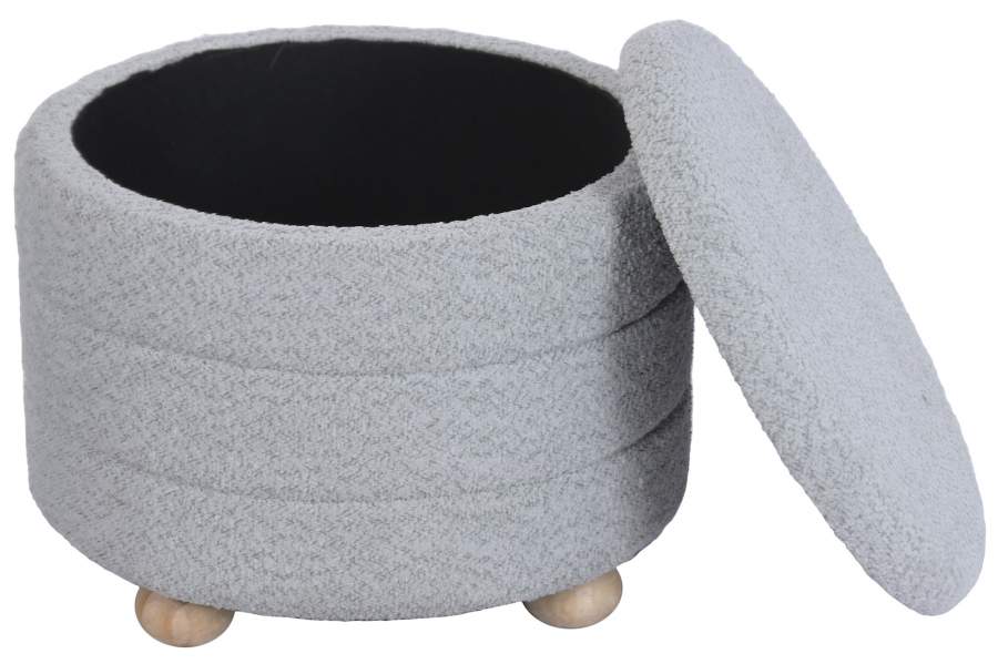 Reposapies Set 3 Poliester 62X62X43 Almacenaje Int