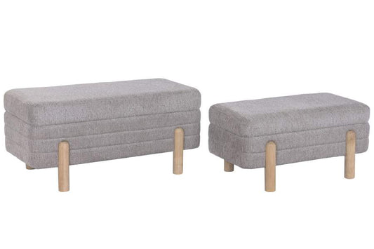 Descalzadora Set 2 Poliester 88X46X40 Almacenaje I