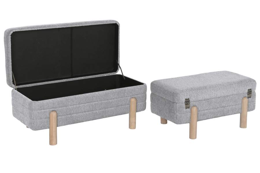 Descalzadora Set 2 Poliester 88X46X40 Almacenaje I