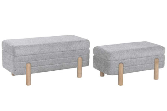 Descalzadora Set 2 Poliester 88X46X40 Almacenaje I