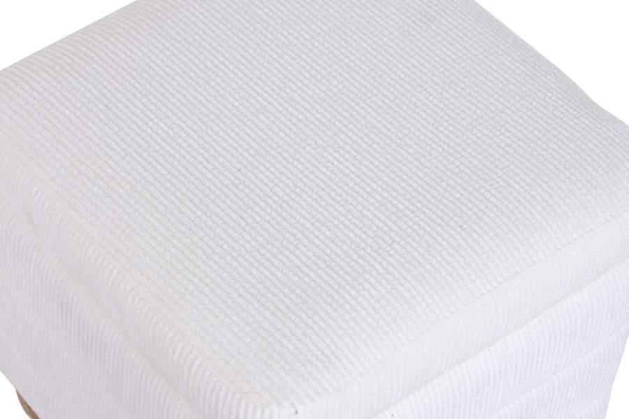 Reposapies Set 2 Poliester 43X43X40 Almacenaje Int