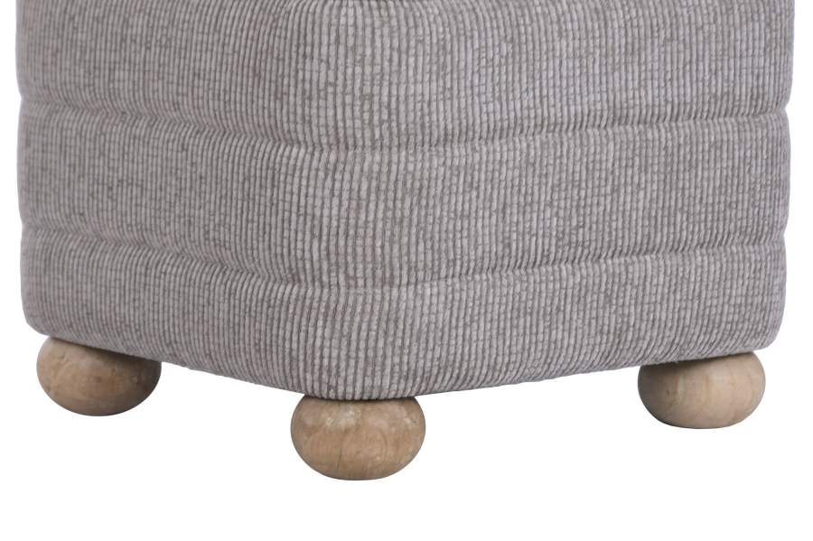 Reposapies Set 2 Poliester 43X43X40 Almacenaje Int