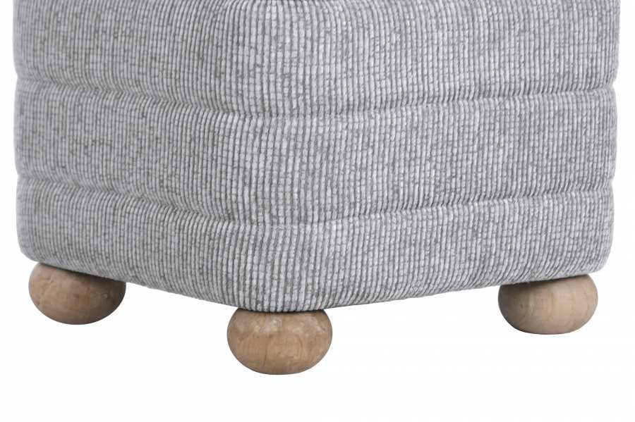 Reposapies Set 2 Poliester 43X43X40 Almacenaje Int