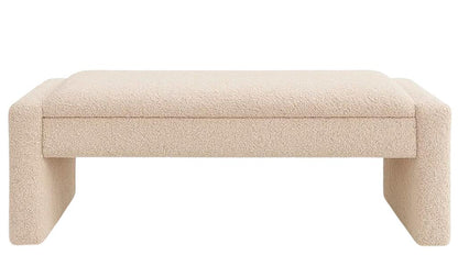 Descalzadora Chenilla Madera 117X43X45 Kd Con Tapa