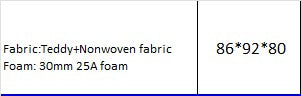 Silla Poliester 86X92X80 260 Gsm. Comprimido