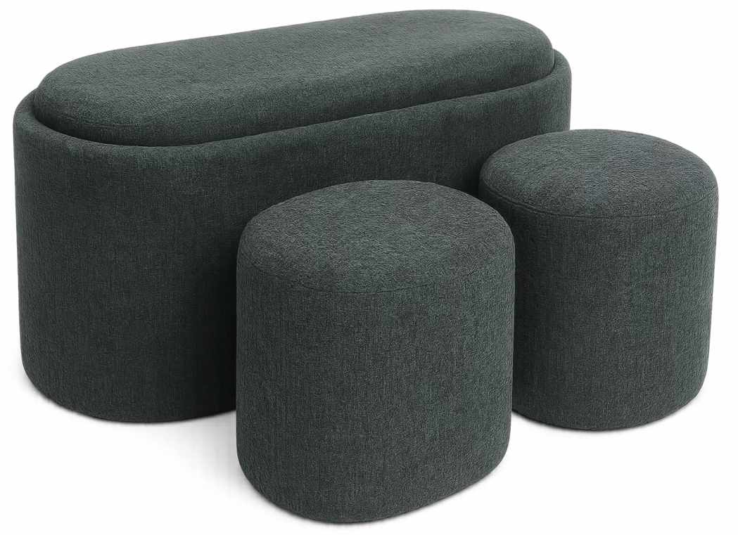 Descalzadora Set 3 Poliester 96X43X45 Con Bandeja