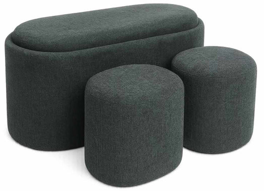 Descalzadora Set 3 Poliester 96X43X45 Con Bandeja