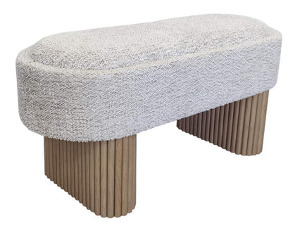 Descalzadora Chenilla Madera 102X40X47 Con Tapa