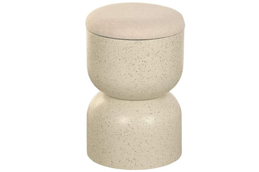 Reposapies Metal Poliester 30X30X47 Con Tapa
