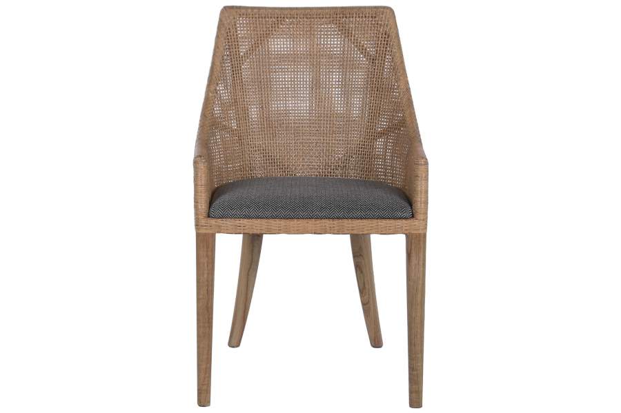 Silla Mindi Poliester 51X52X88 Gris