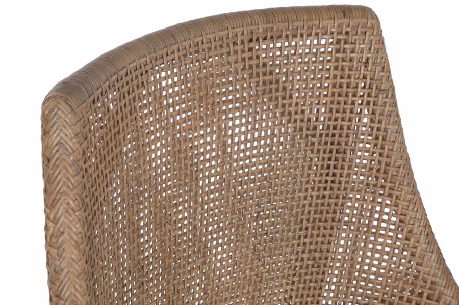 Silla Mindi Poliester 51X52X88 Gris