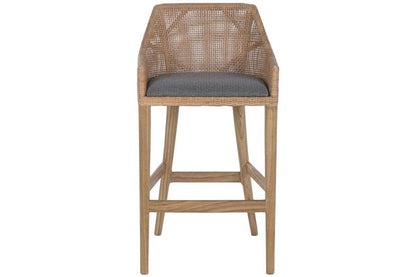 Taburete Mindi Ratan 51X52X100 Gris