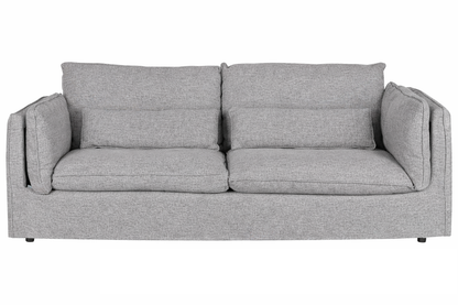 Sofa Poliester Pluma 230X98X80 Gris