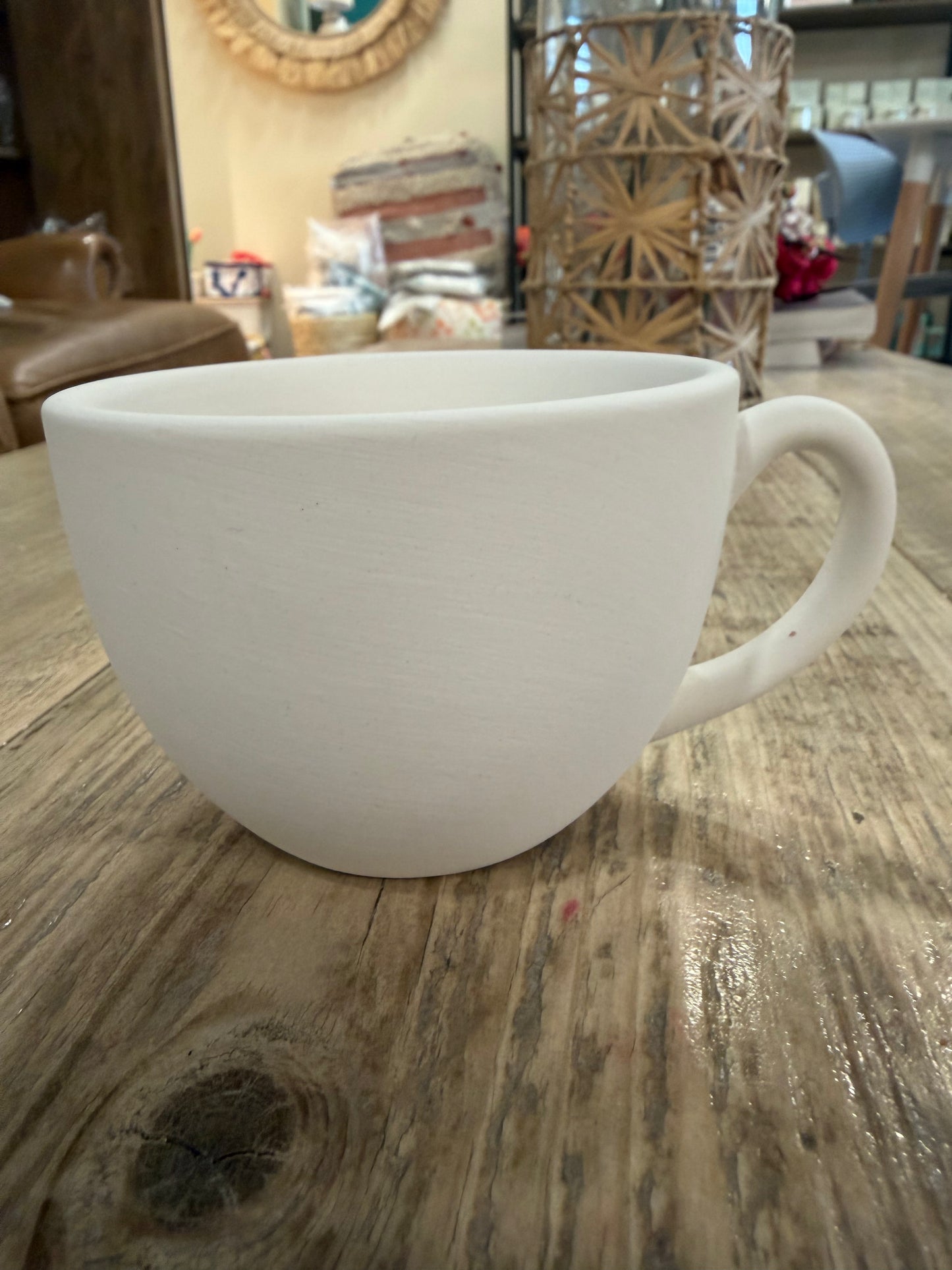Taza de Café (7x9 cm) - Bizcocho para Pintar
