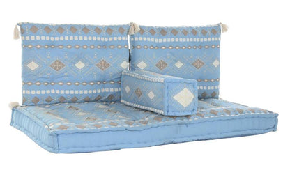 Sillon Set 4 Algodon 150X74X14 Bordado 4 Surt.