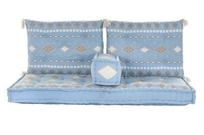 Sillon Set 4 Algodon 150X74X14 Bordado 4 Surt.