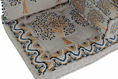 Sillon Set 4 Algodon 145X76X1 Arbol Desgastado
