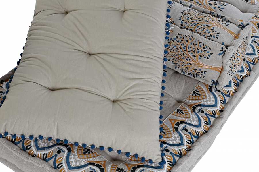 Sillon Set 4 Algodon 145X76X1 Arbol Desgastado