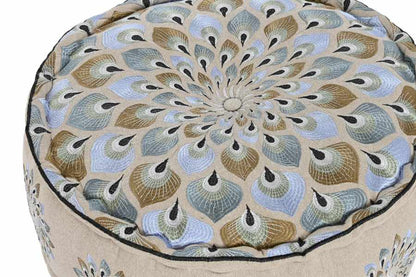 Cojin Suelo Algodon 60X60X27 Azul