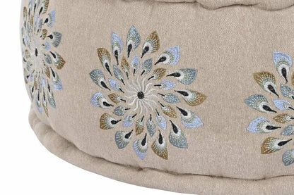 Cojin Suelo Algodon 60X60X27 Azul