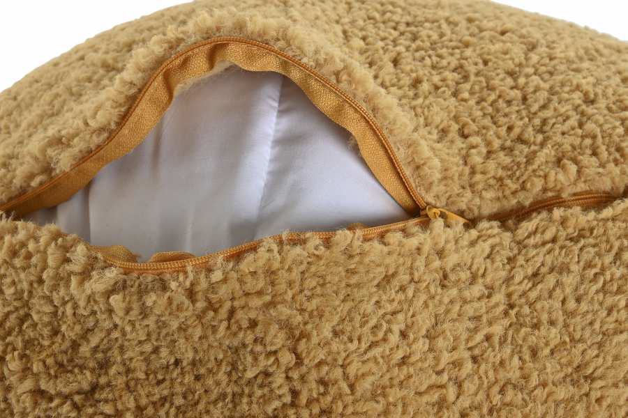 Cojin Suelo Poliester 50X50X40 1492 Gr Mostaza